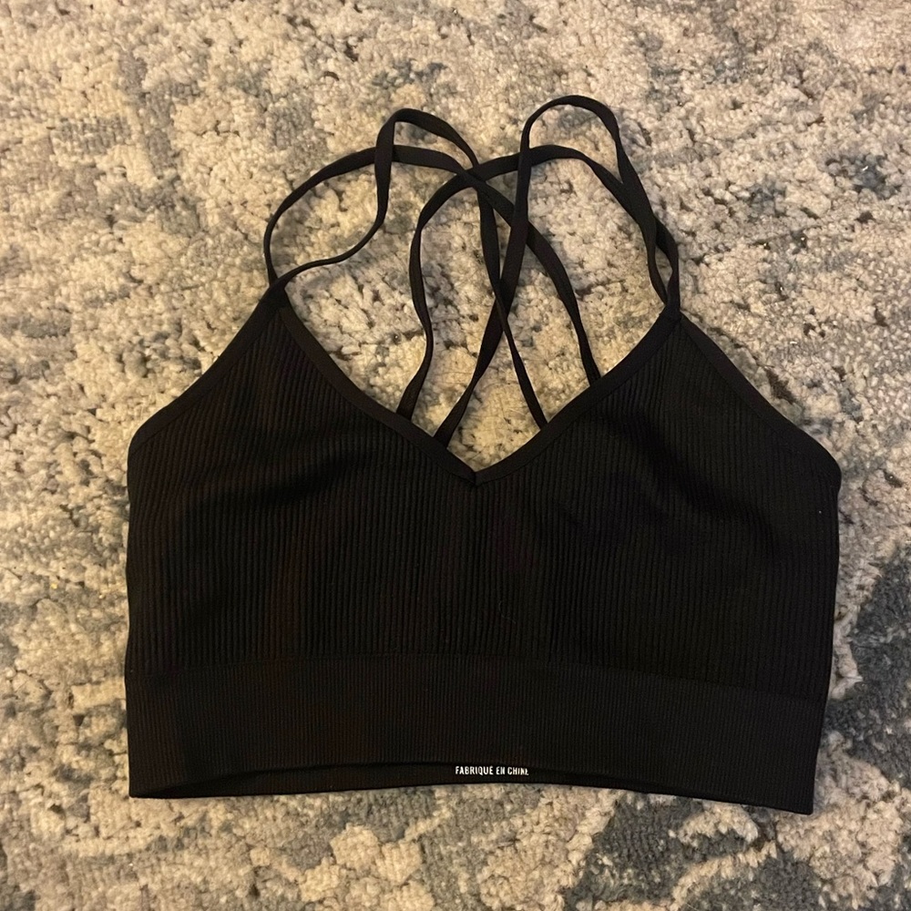 Aerie Black Sports Bra
